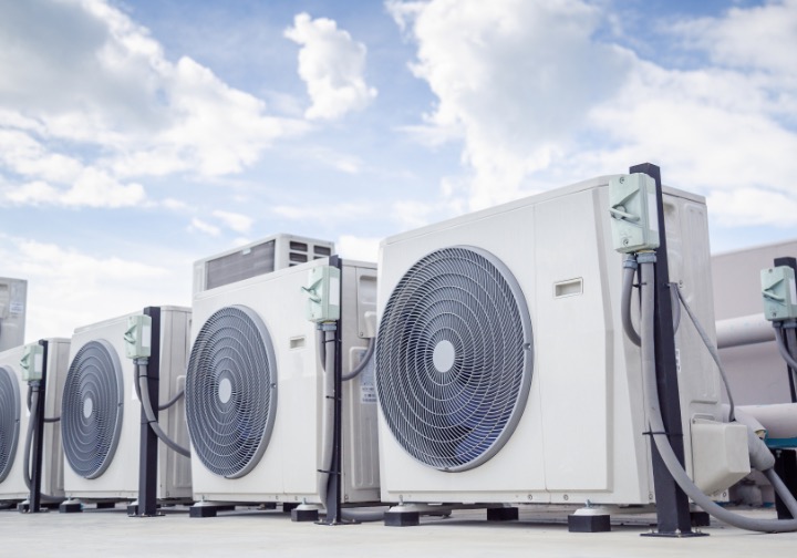 Energy-efficient commercial HVAC system installed by NALK Cooling & Heating.